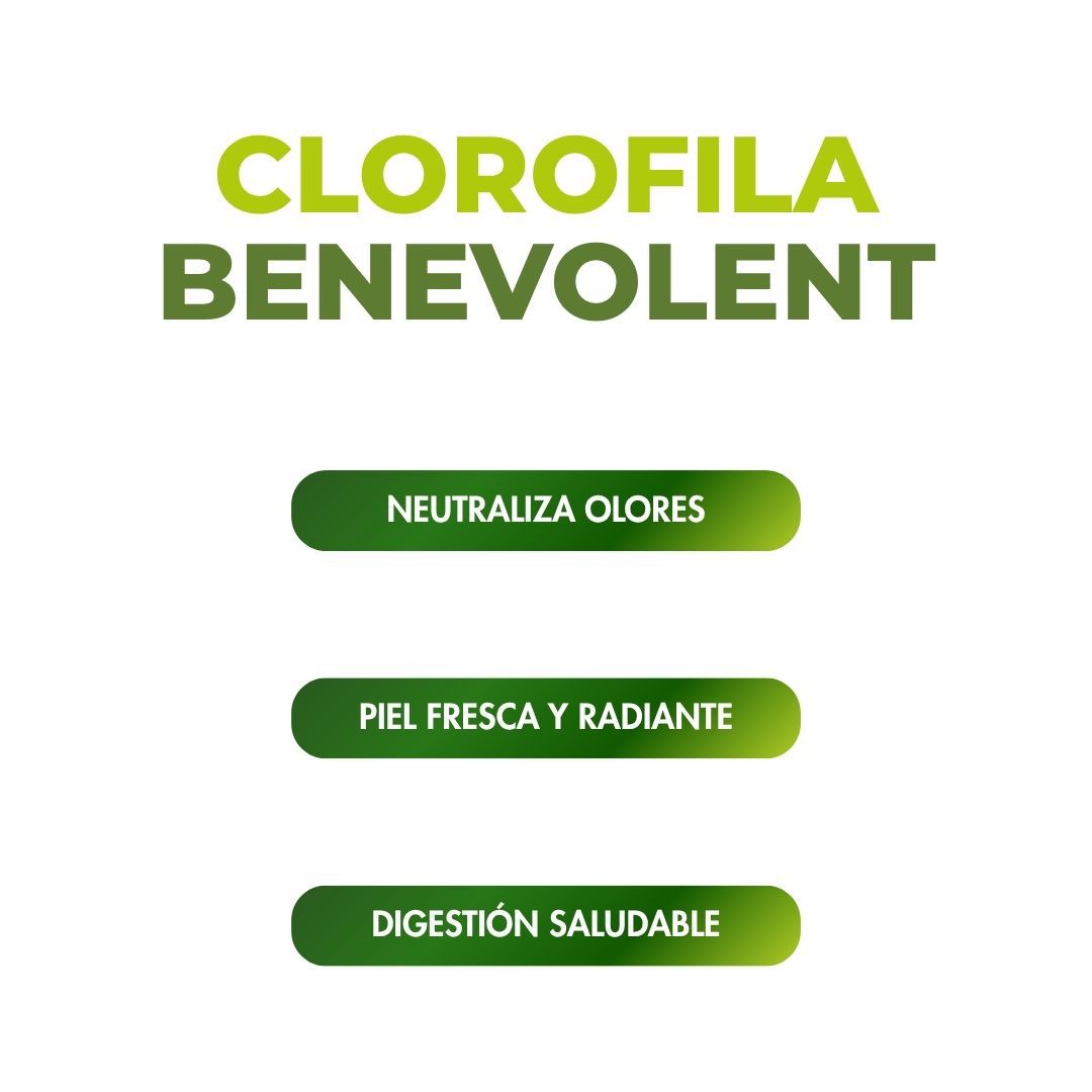 Clorofila Líquida Benevolent™ – Bienestar y Frescura Desde Adentro