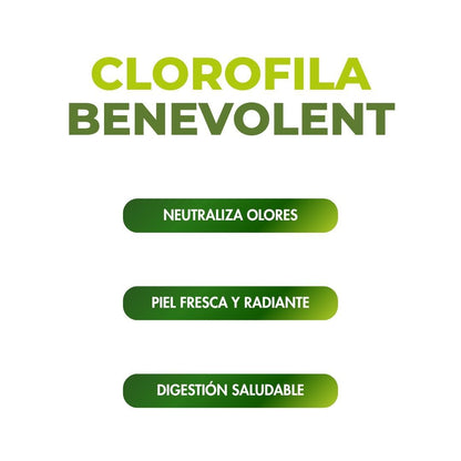Clorofila Líquida Benevolent™ – Bienestar y Frescura Desde Adentro
