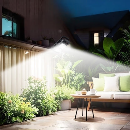 ¡Oferta 3x1! lámpara solar con clip y sensor de movimiento