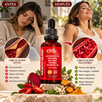 Vascu Glow – Circulación y Vitalidad