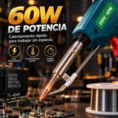 Pistola de Soldar Automática 5 en 1 – Soldadura Fácil con Una Sola Mano