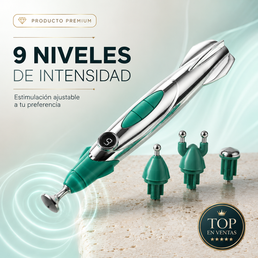 Lápiz de Electroestimulación y Acupresión Portátil – Alivio y Relajación Muscular