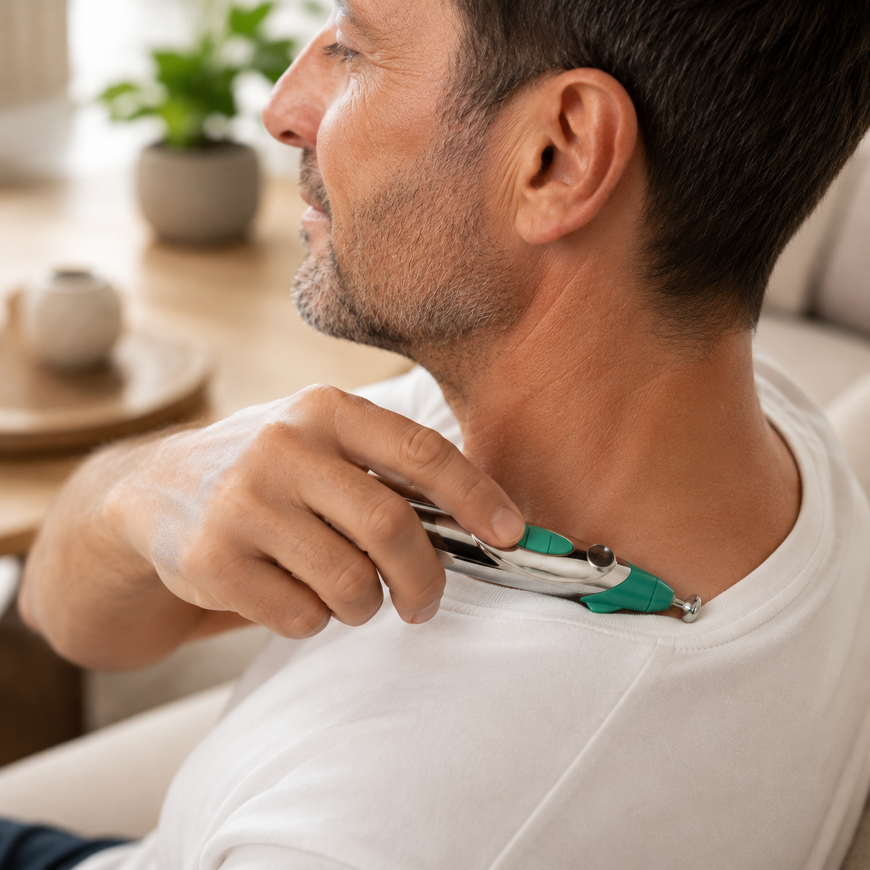 Lápiz de Electroestimulación y Acupresión Portátil – Alivio y Relajación Muscular
