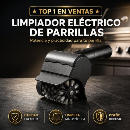 GrillClean Pro — Cepillo Eléctrico para Parrillas