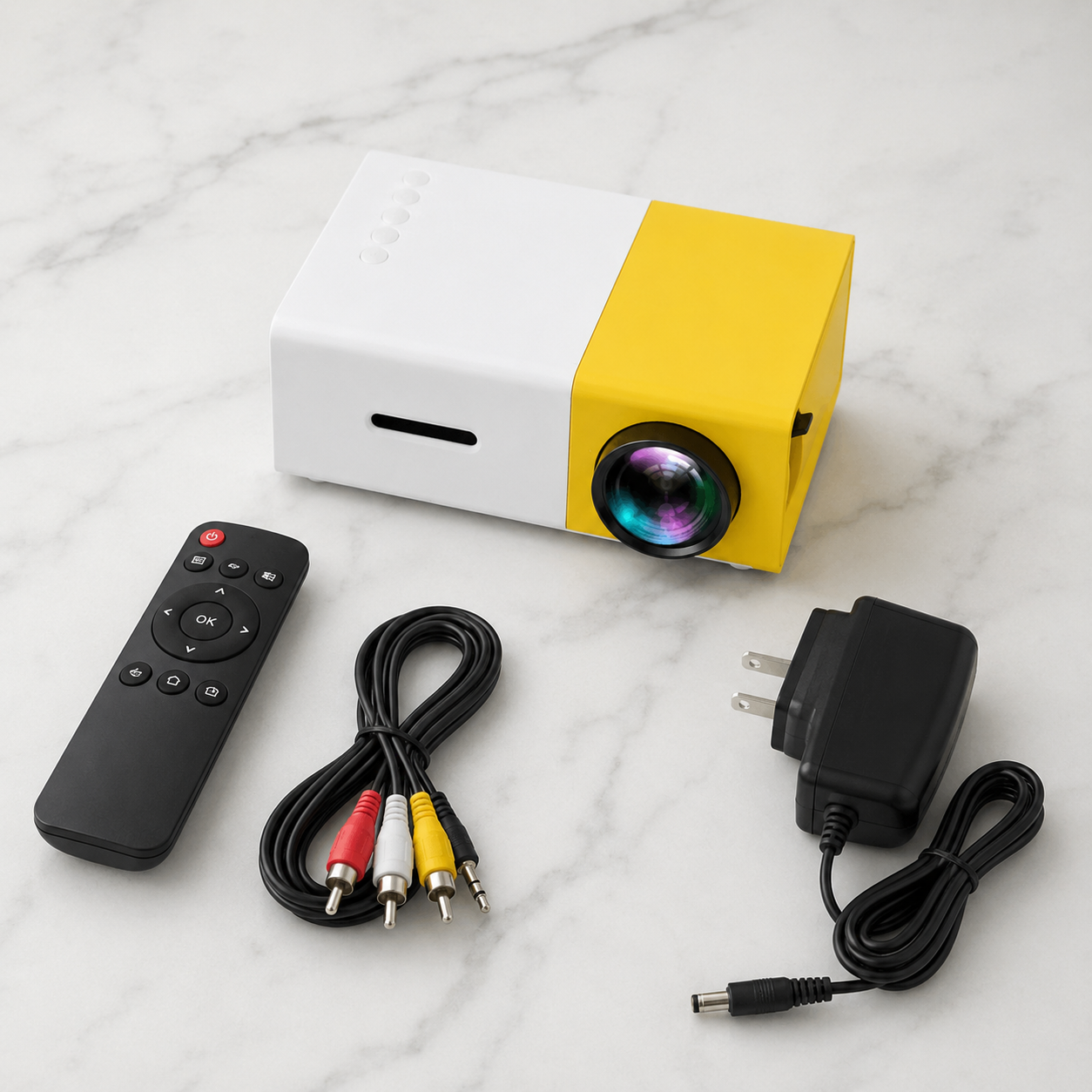 Mini Proyector LED: Disfruta una Pantalla Gigante en Casa