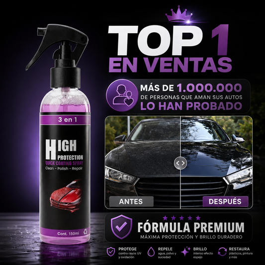 Spray Cerámico 3 en 1 High Protection