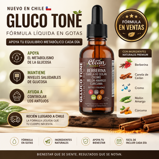 GLUCO TONE™ | Apoya tu Equilibrio Metabólico Cada Día
