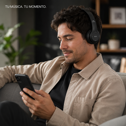 SoundFlex P47™ – Audífonos Bluetooth 4 en 1