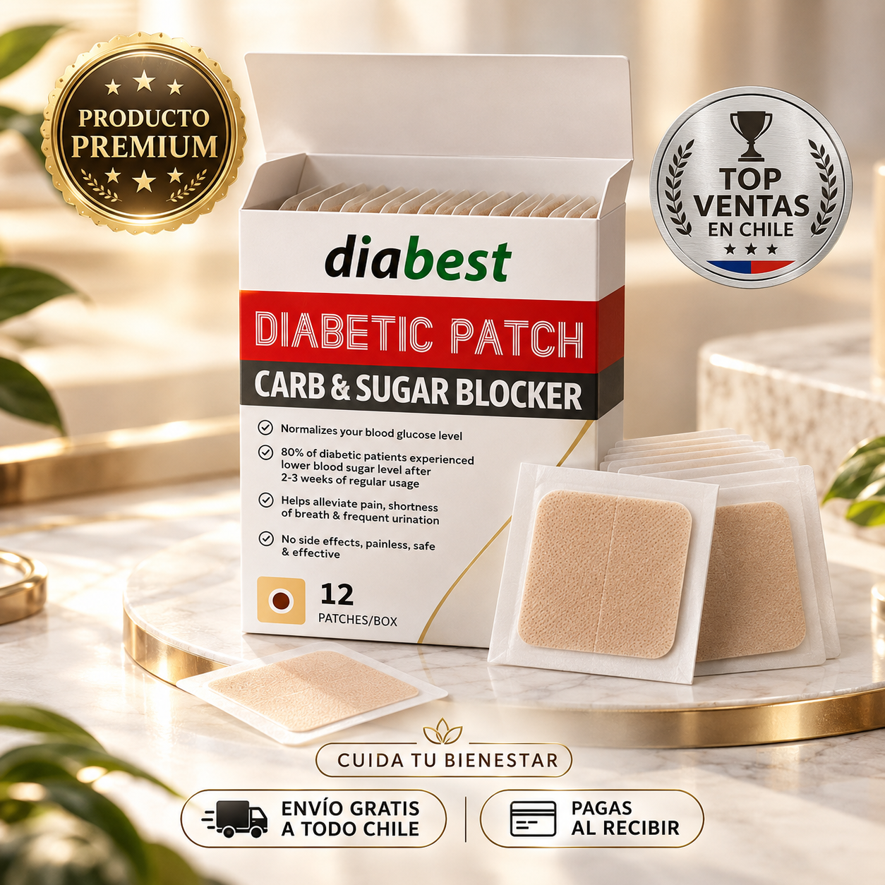 GlucoPatch™ Parche regulador azucar
