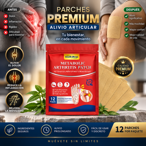 PARCHES PREMIUM DE ALIVIO ARTICULAR