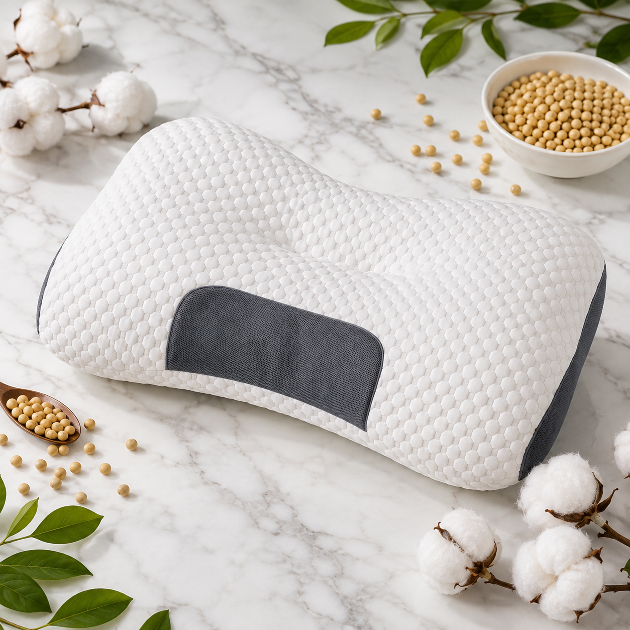 Almohada Ortopédica Cervical Premium | Descansa Mejor y Despierta Renovado