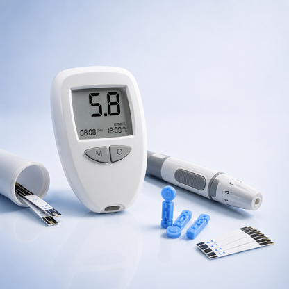 Monitor de Glucosa Digital | Control Fácil y Rápido desde Casa