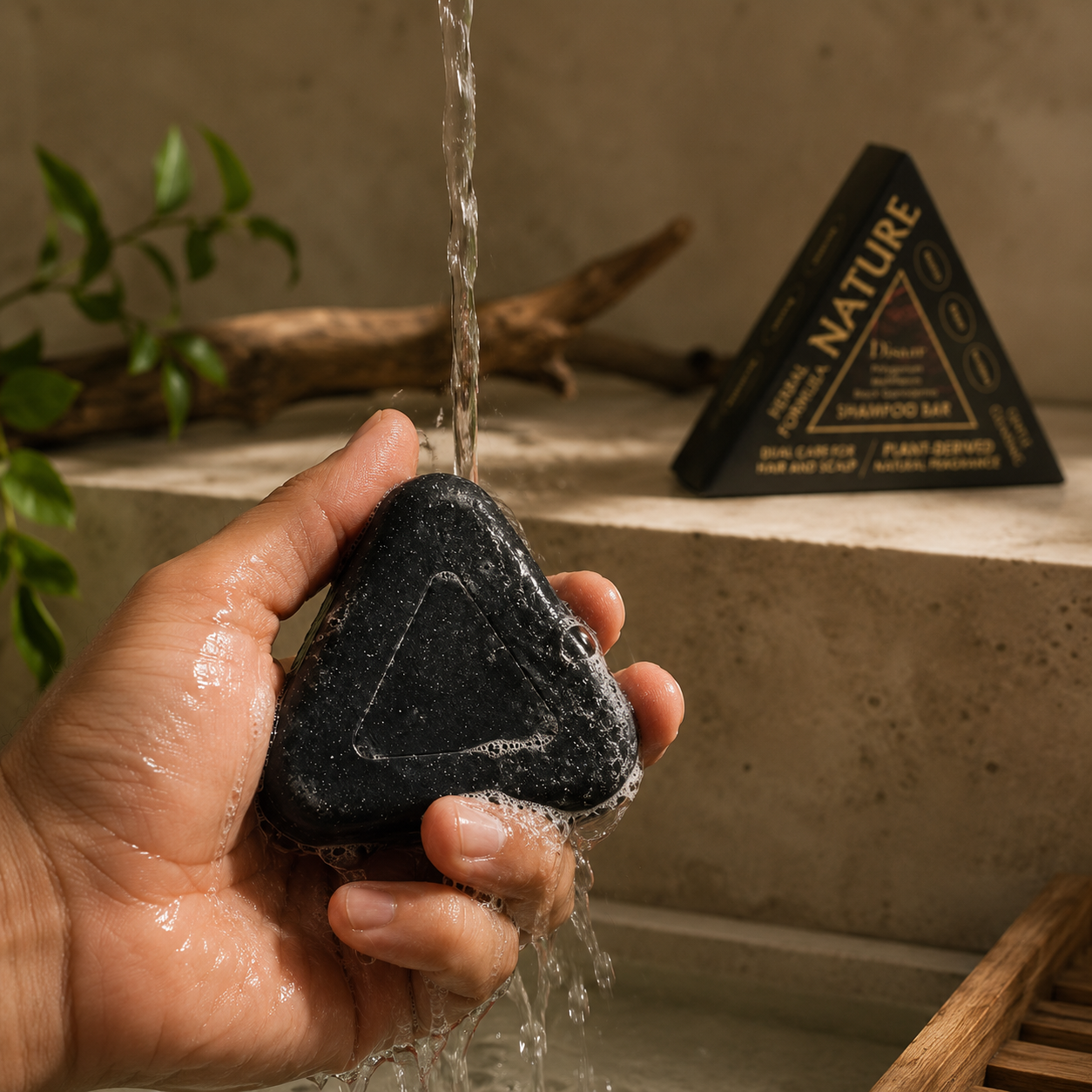 Shampoo Anticanas Herbal 🌿 | Recupera un Tono Más Oscuro Naturalmente