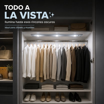 Luz LED Inalámbrica 50 cm | Ilumina y Transforma tus Espacios