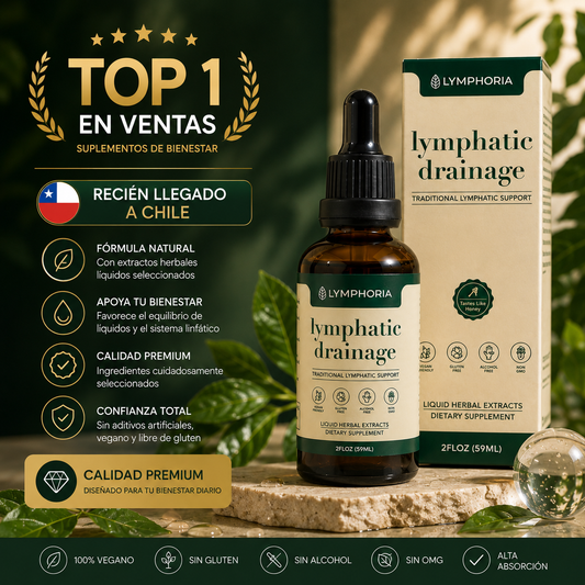 LYMPHORIA™ — Drenaje Linfático & Equilibrio de Líquidos