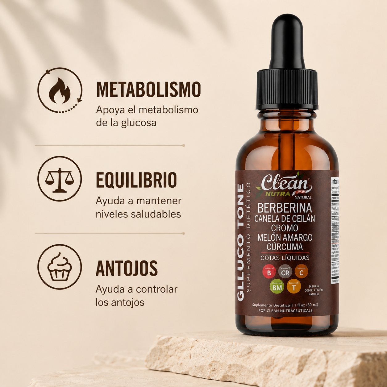 GLUCO TONE™ | Apoya tu Equilibrio Metabólico Cada Día