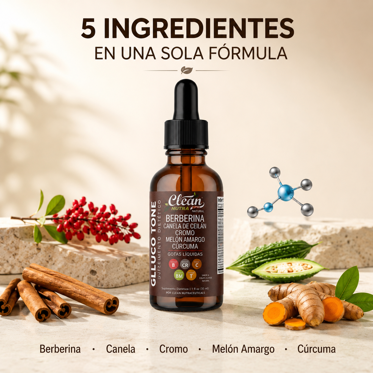 GLUCO TONE™ | Apoya tu Equilibrio Metabólico Cada Día