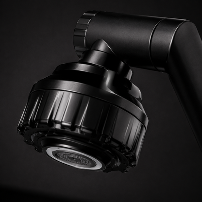 Grifo Extensible 360° con Doble Salida de Agua