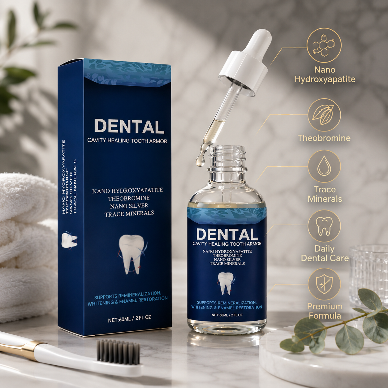 Dental® | Gotas para el cuidado avanzado de dientes y encías