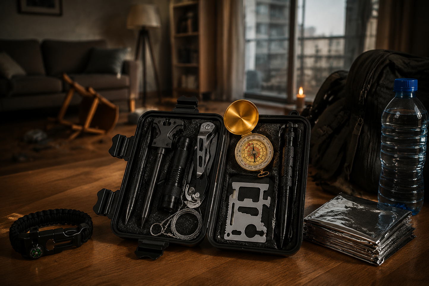 Kit de Emergencia Multifuncional 12 en 1
