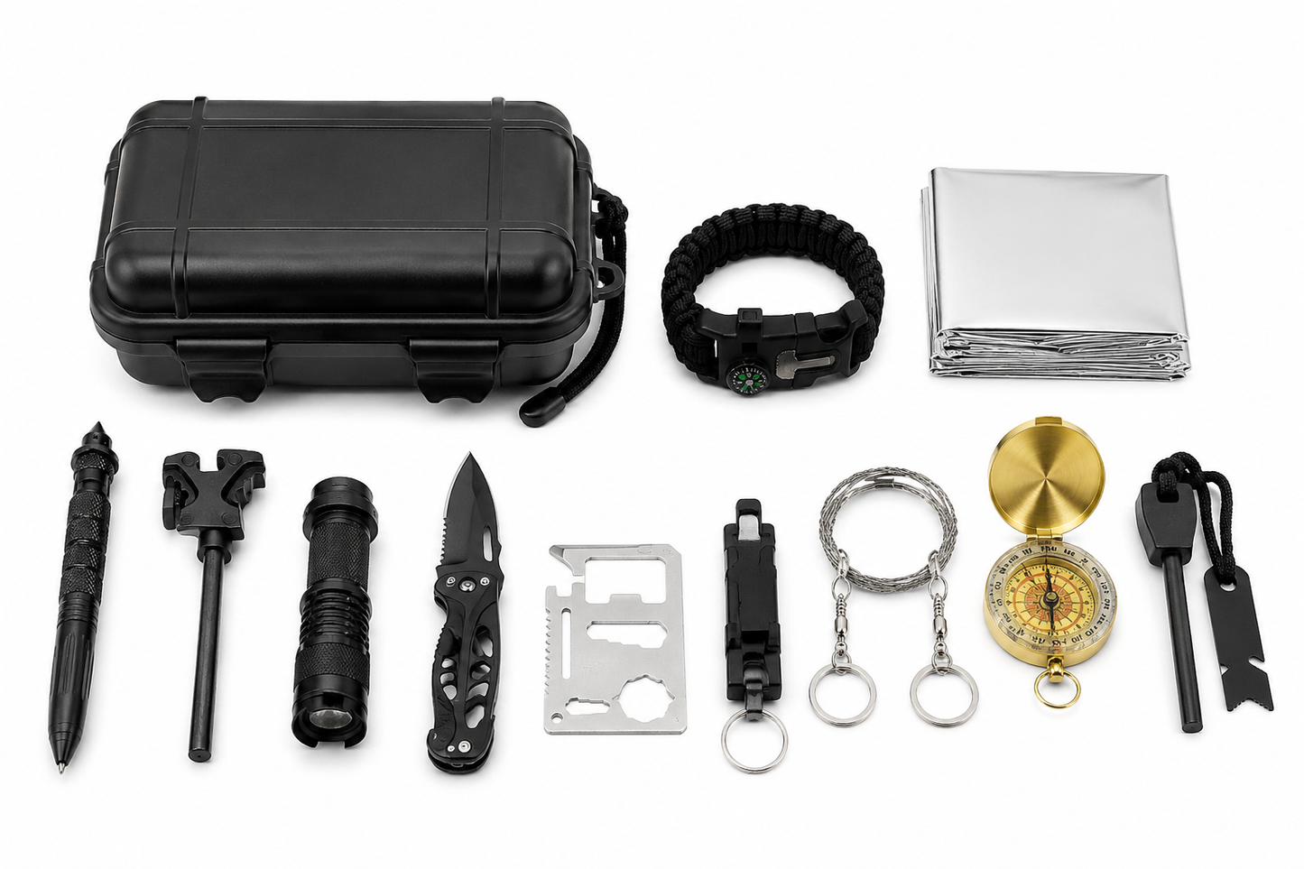 Kit de Emergencia Multifuncional 12 en 1