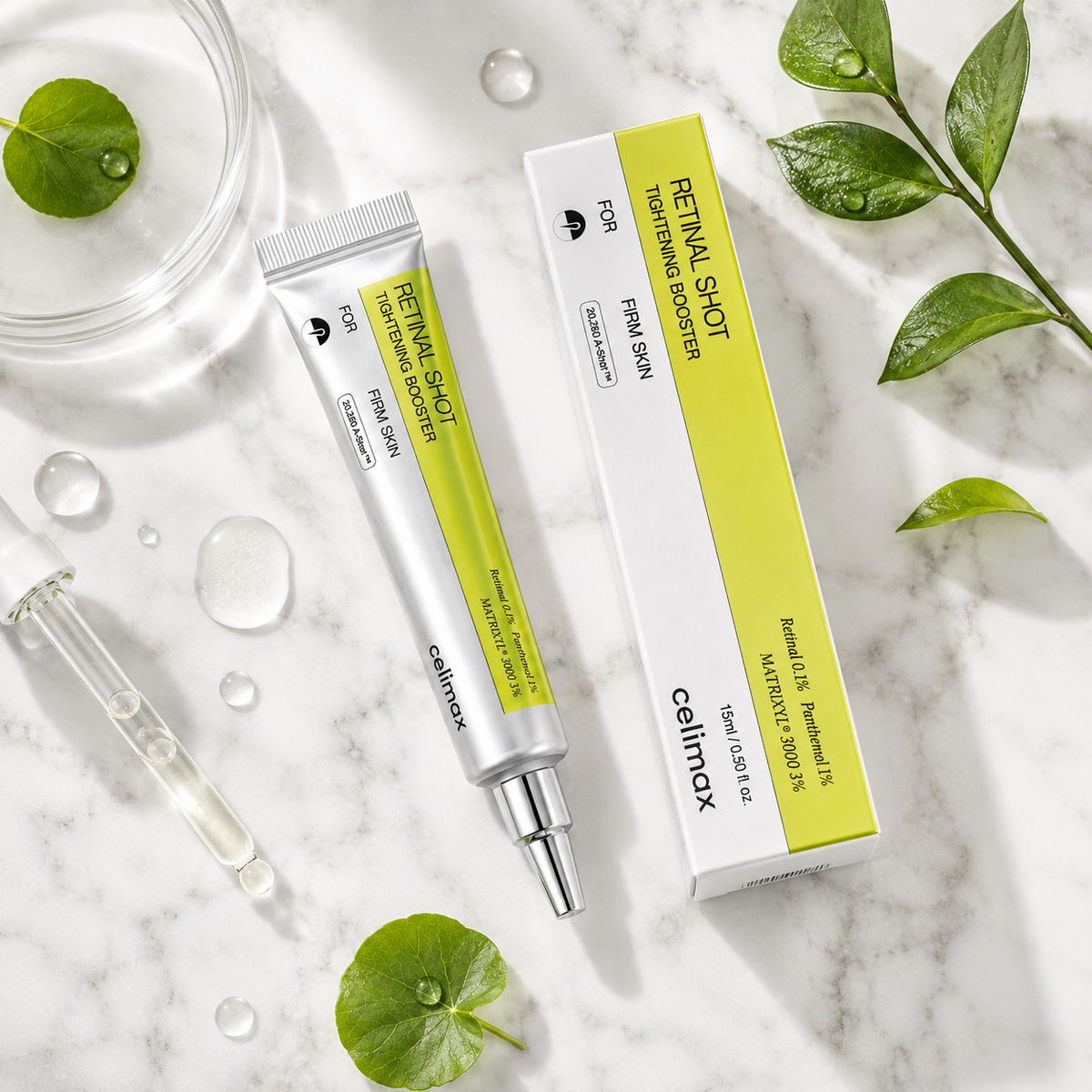Retinal Shot Celimax | Reafirma, Reduce Arrugas y Rejuvenece tu Piel