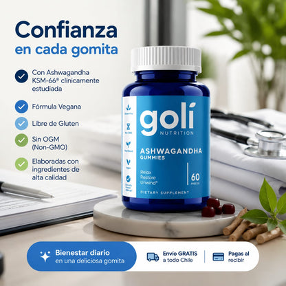 Recupera Tu Calma | Pack 2 Meses Goli Ashwagandha