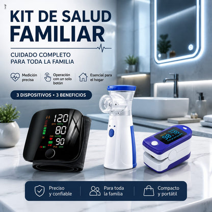 El Kit Médico Familiar que Todo Hogar Debería Tener | Monitorea tu Salud en Minutos