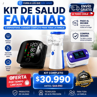 El Kit Médico Familiar que Todo Hogar Debería Tener | Monitorea tu Salud en Minutos
